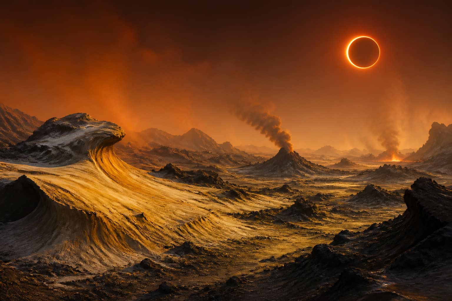 Sulphur desert